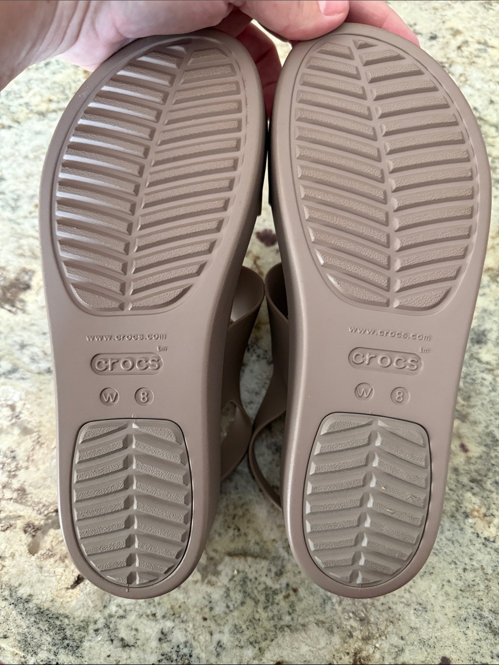 NEW without box Lightweight Slingback Sandals in Blush Pink size 8 women’s - Picture 3 of 3
